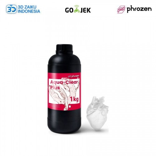 Original Phrozen Aqua Clear Plus 3D Printing Resin High Transparency